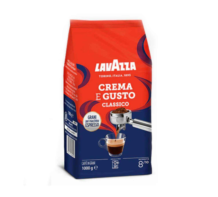 Lavazza Espresso Coffee امدل کرما ای گوستو کلاسیک 1 کیلویی