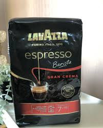 دانه قهوه لاوازا Café Espresso Barista Gran Crema 1kg مناسب اسپرسو