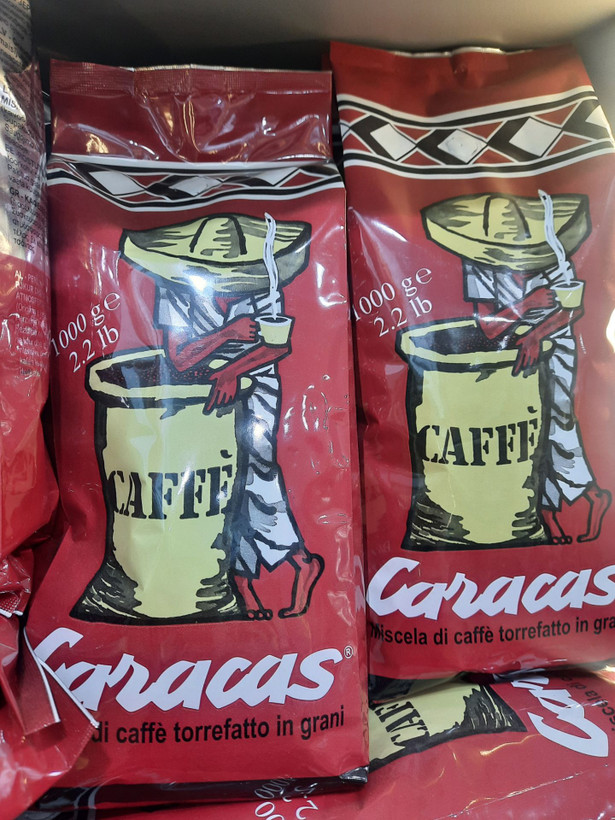 دانه قهوه Corsini Caracas Red 1kg اصل ایتالیا مناسب اسپرسو قوی