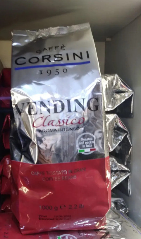 قهوه کورسینی Vending Classico مناسب دستگاه اسپرسو با طعم پایدار