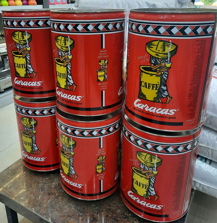 Corsini Caracas 3kg coffee beans مناسب اسپرسو با کرمای بالا و طعم قوی
