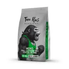 خرید دانه قهوه Tam Kins Hero نقره‌ای 15 کیلویی مناسب کافی‌شاپ‌ها و مصرف عمده با کیفیت پایدار